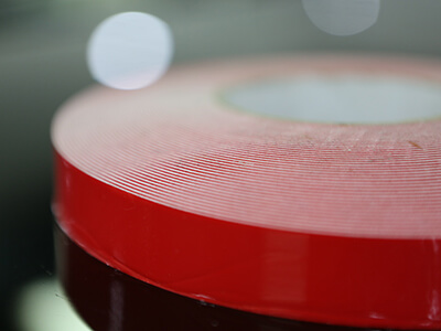 Red silicone release film